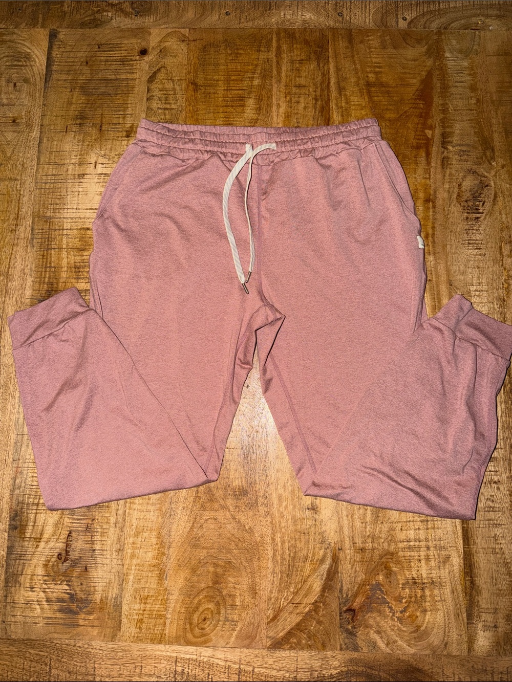 Vuori Rose Pink Drawstring Joggers